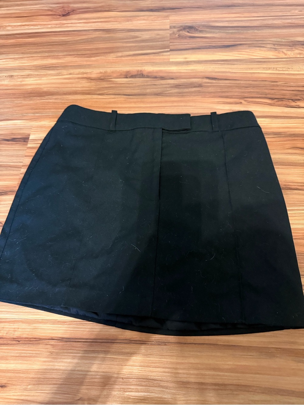 H&M Black A-Line Mini Skirt